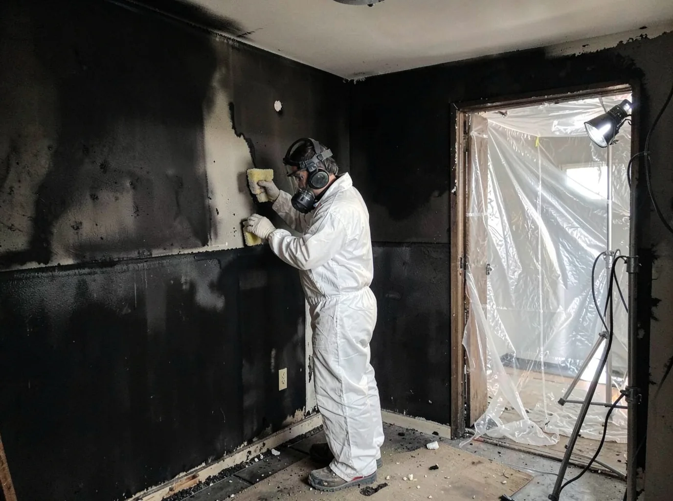Fire Damage Restoration company in Reydell, AR